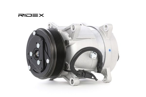 Klimakompressor 447K0110 RIDEX 6453GF FORD, FIAT, PEUGEOT, CITROЁN, VOLVO