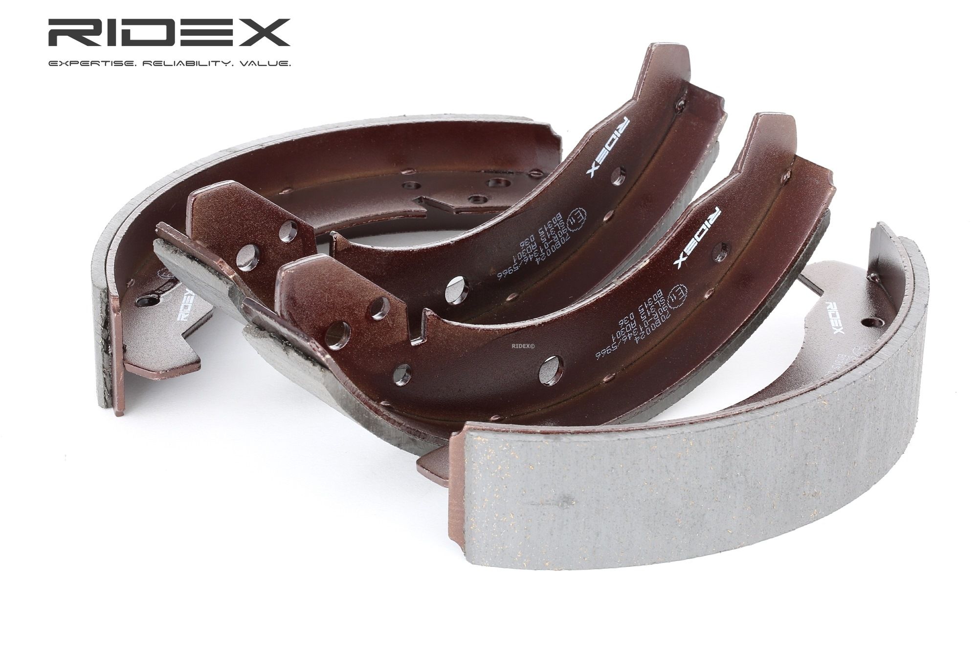 RIDEX 70B0024 Bremsbackensatz PORSCHE 944 2.5 160 PS Benzin