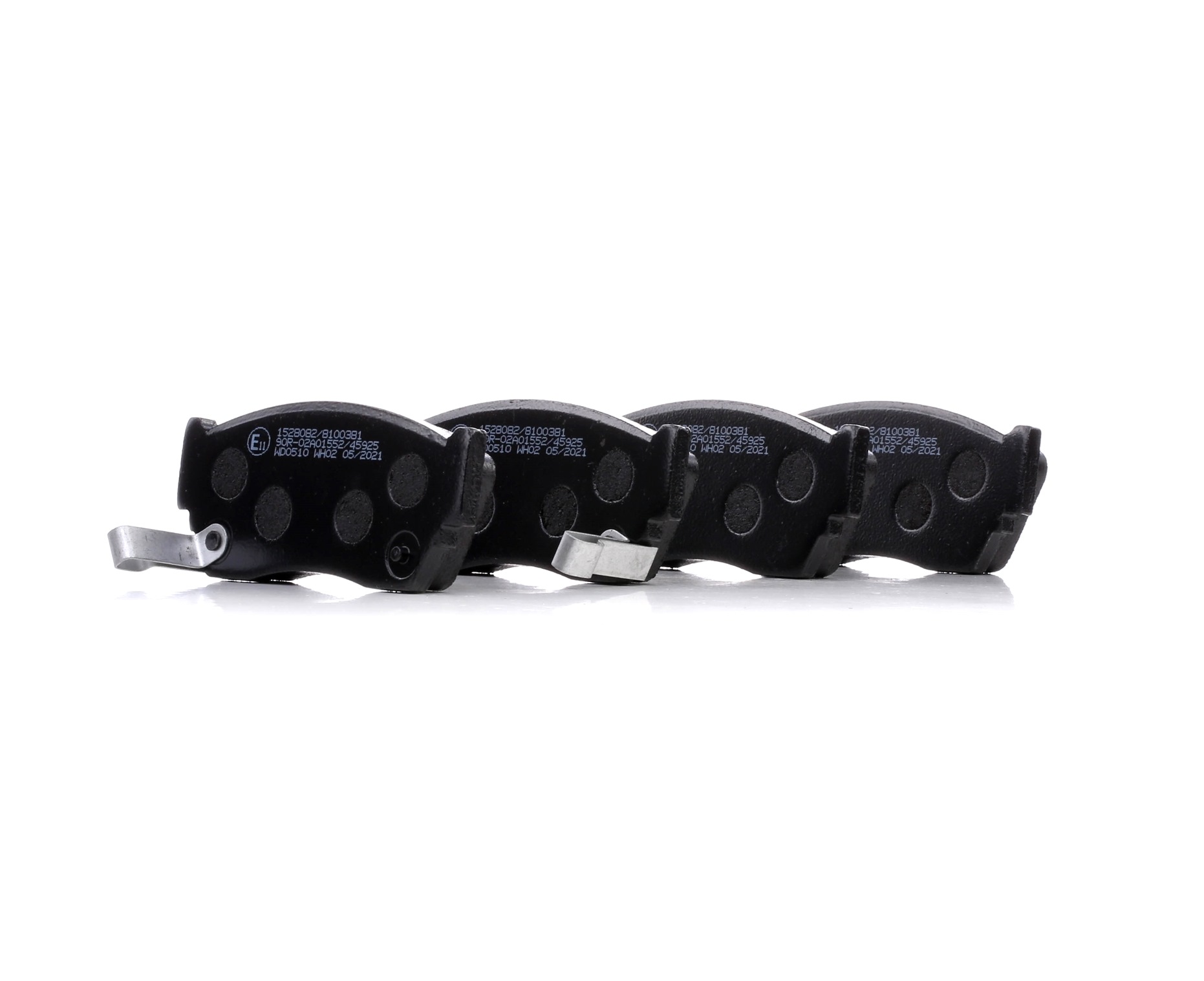 Bremsekloss RIDEX 402B0998 rangering