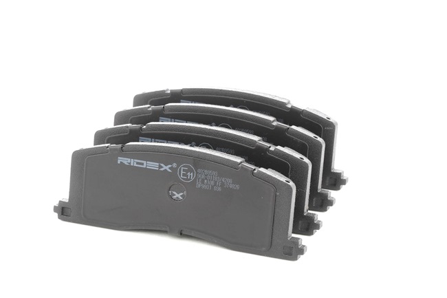 Bremsbeläge 04492-28020 RIDEX 402B0593 TOYOTA, CITROЁN, SUZUKI, LEXUS, SATURN