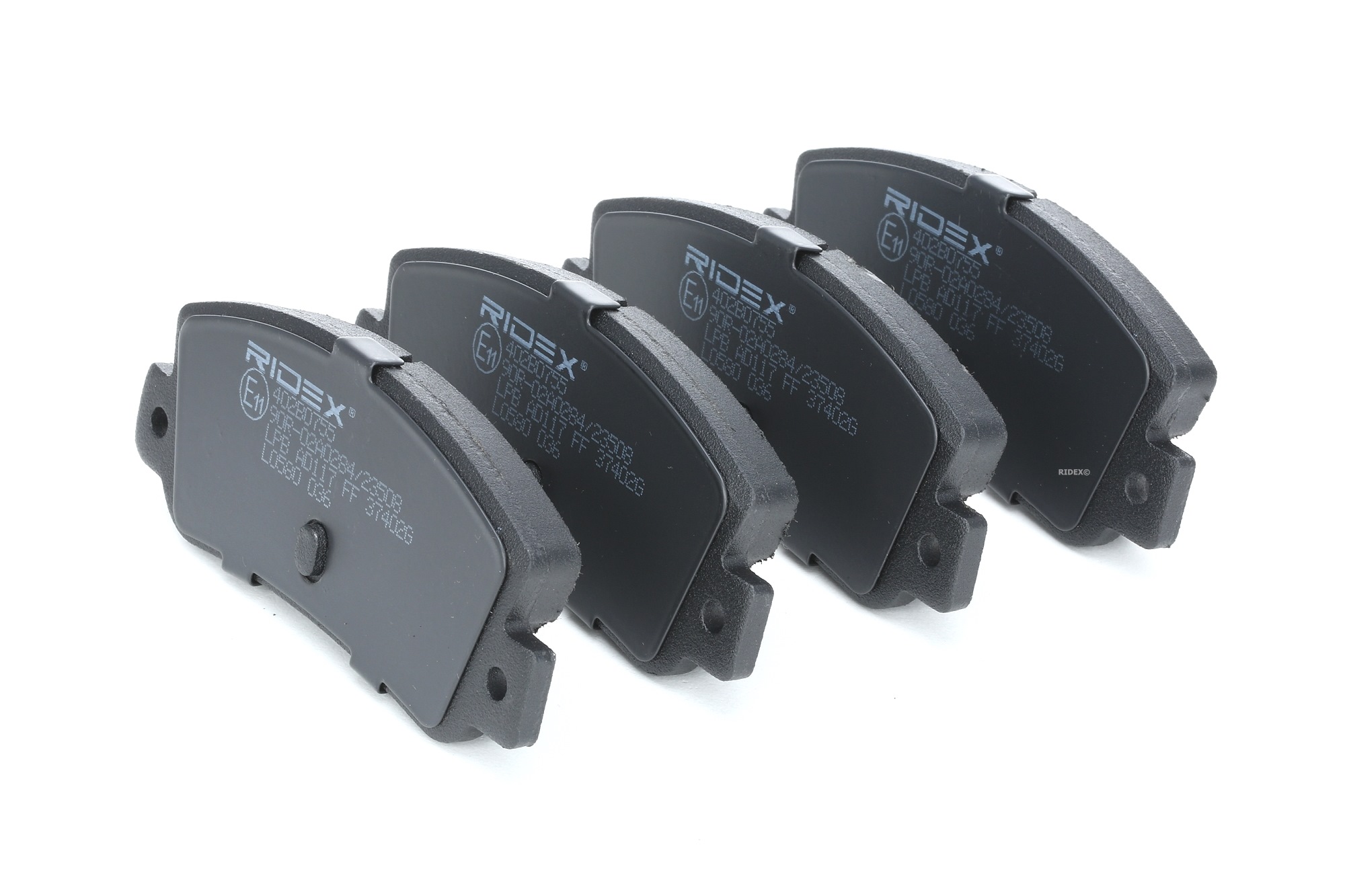 Bremsbeläge 402B0755 RIDEX 5892729 FIAT, ALFA ROMEO, LANCIA