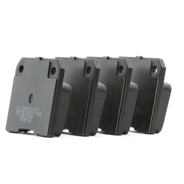 DELPHI Kit Pastiglie Freno Anteriori LP887 - Basso Contenuto Metallico - Compatibile Con Ford Taurus E Mercury Sable - Senza Sensore Usura