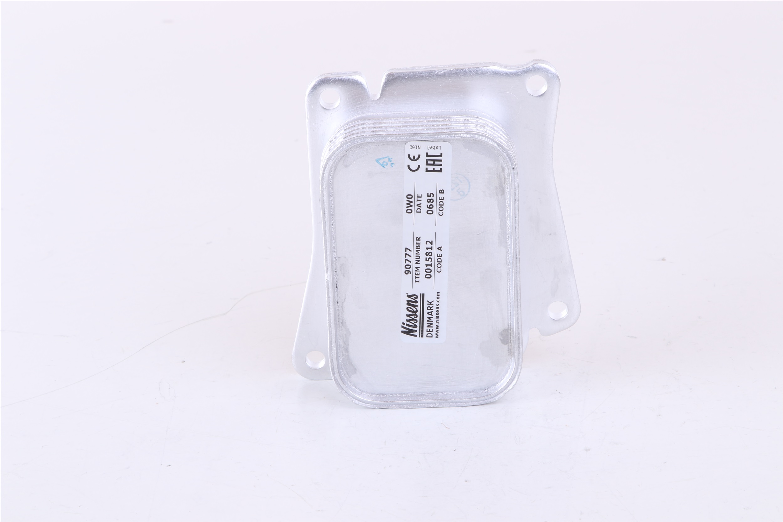 NISSENS 90777 Radiateur d'huile Mercedes CLC CL203 CLC 160 1.6 (203.731) 129 CV Essence 2010