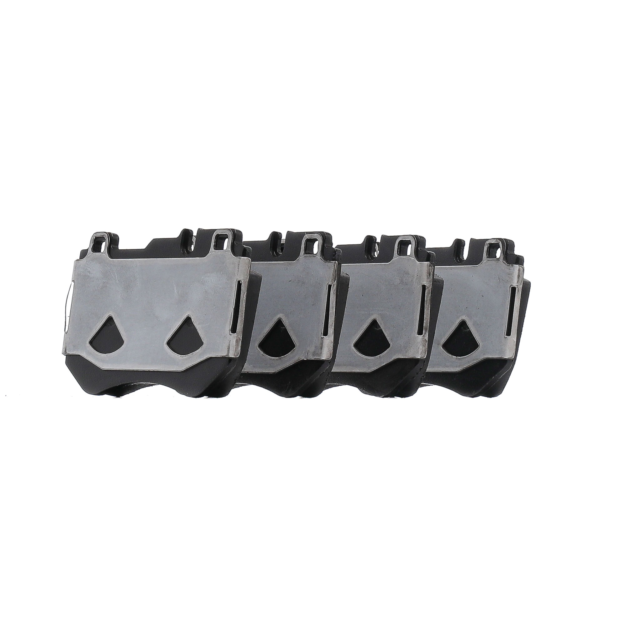 DELPHI LP3137 Kit pastiglie freni Larghezza 1: 129,8mm, Larghezza 2: 129,8mm, Altezza 1: 81,8mm, Altezza 2: 81,8mm, Spessore 1: 18,7mm, Spessore 2: 18,7mm