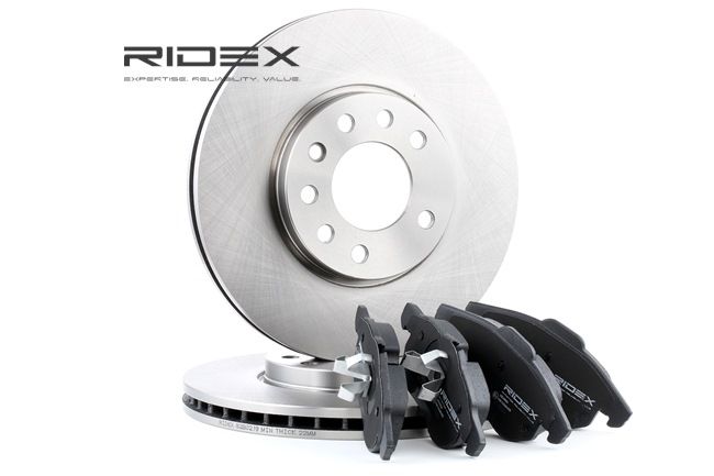 Klocki i tarcze hamulcowe RIDEX 3405B0138