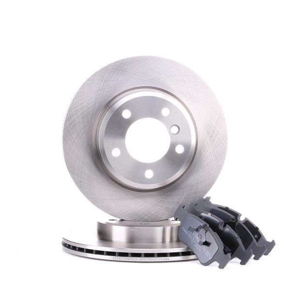 Disques et plaquettes de freins 3411 2157 570 RIDEX 3405B0132 BMW, MINI, ALPINA