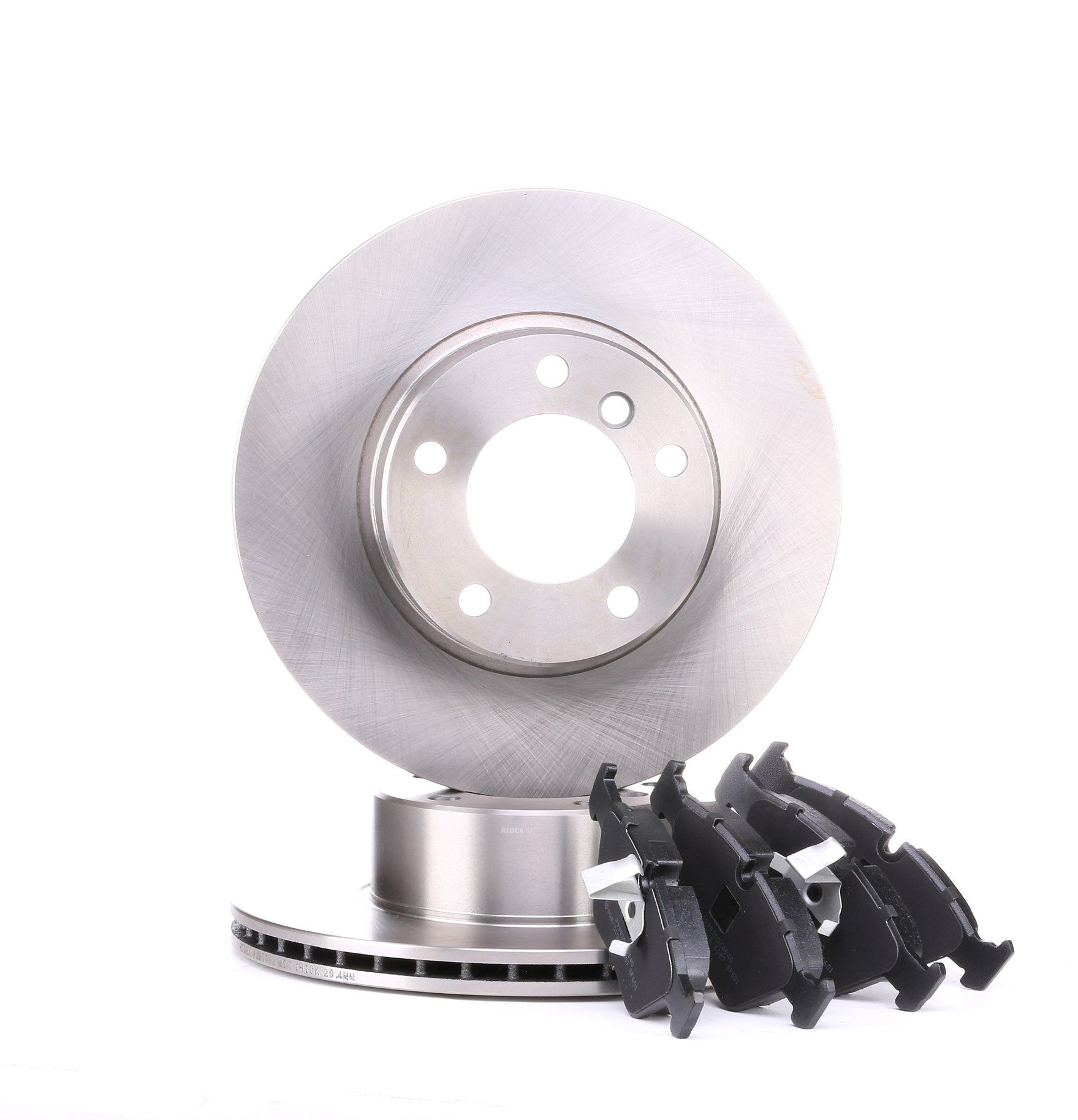 Bremsscheiben und -beläge 3405B0219 RIDEX 1163081 BMW, MINI