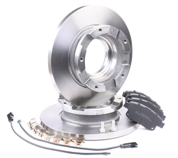 Brake discs and pads set 1371421 RIDEX 3405B0267 FORD