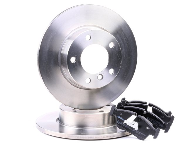 Disques et plaquettes de freins 3411 2 157 570 RIDEX 3405B0185 BMW, MINI, ALPINA
