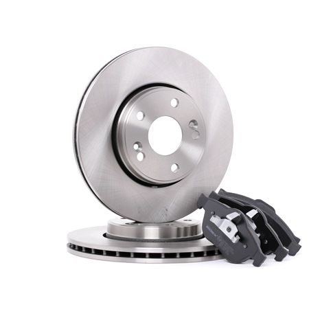 Bremsscheiben und -beläge 3405B0227 RIDEX 7701207615 RENAULT, NISSAN, DACIA, RENAULT TRUCKS