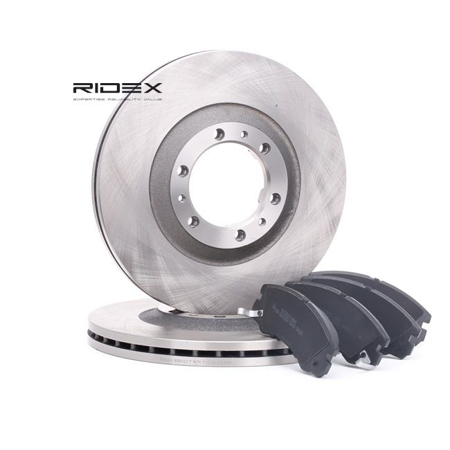 Спирачни дискове и накладки RIDEX 3405B0142