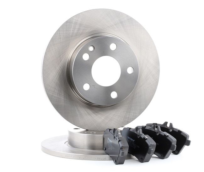 Brake discs and pads set 169 420 0920 RIDEX 3405B0162 MERCEDES-BENZ, FIAT