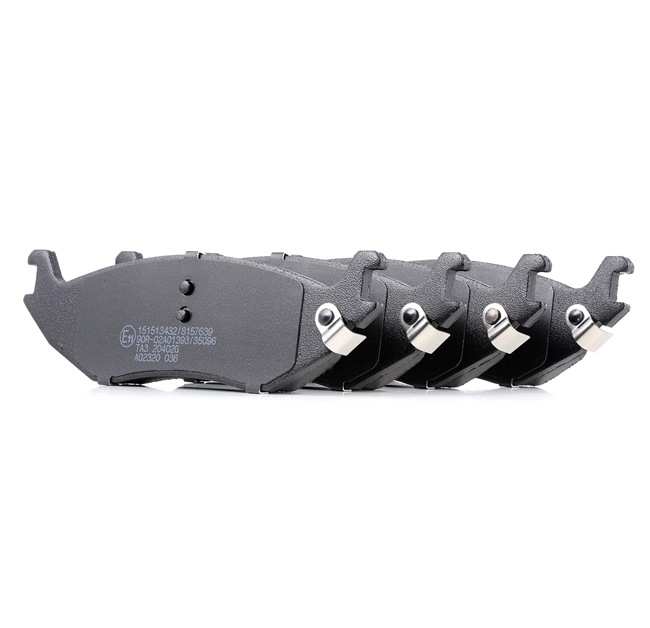 Bremsbeläge 402B1025 RIDEX 05080563AB CHRYSLER, DODGE