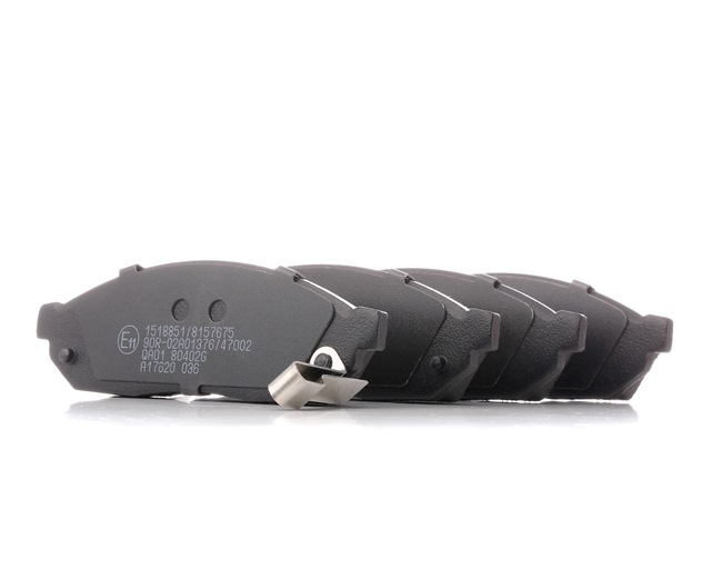 Remblokkenset voor schijfrem RIDEX 402B1010