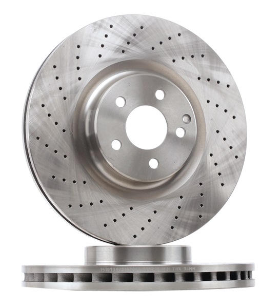 Bremsscheibe 82B1117 RIDEX A2214211812 MERCEDES-BENZ, BRABUS