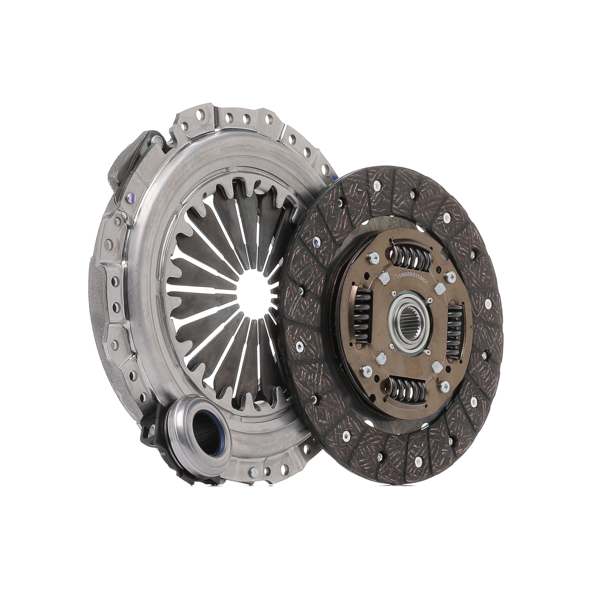 RIDEX 479C0090 Kupplungssatz RENAULT CLIO 1.5 dCi 80 PS Diesel