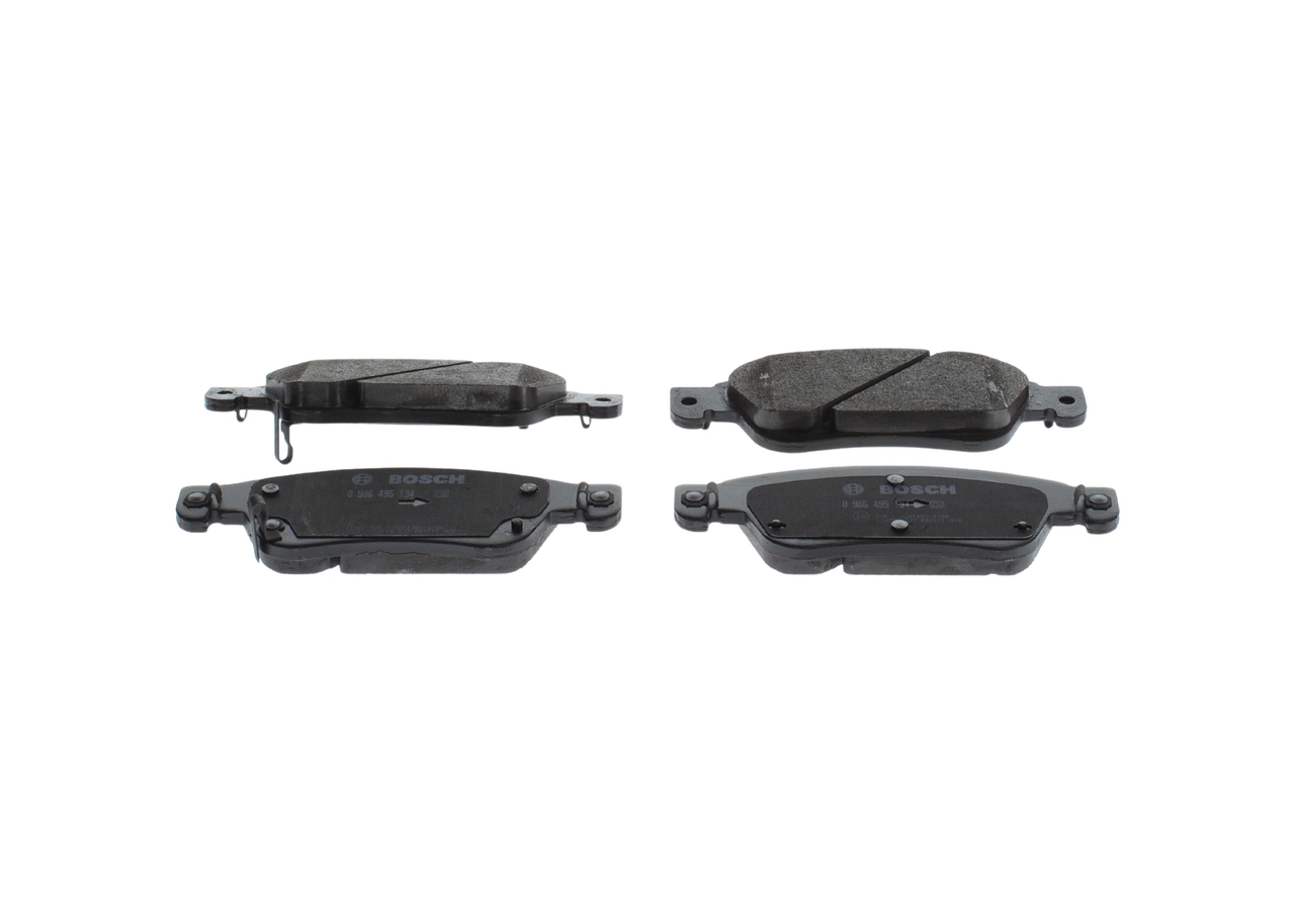 Bremsbeläge 0 986 495 134 BOSCH D1060JK00B TOYOTA, NISSAN, DODGE, INFINITI