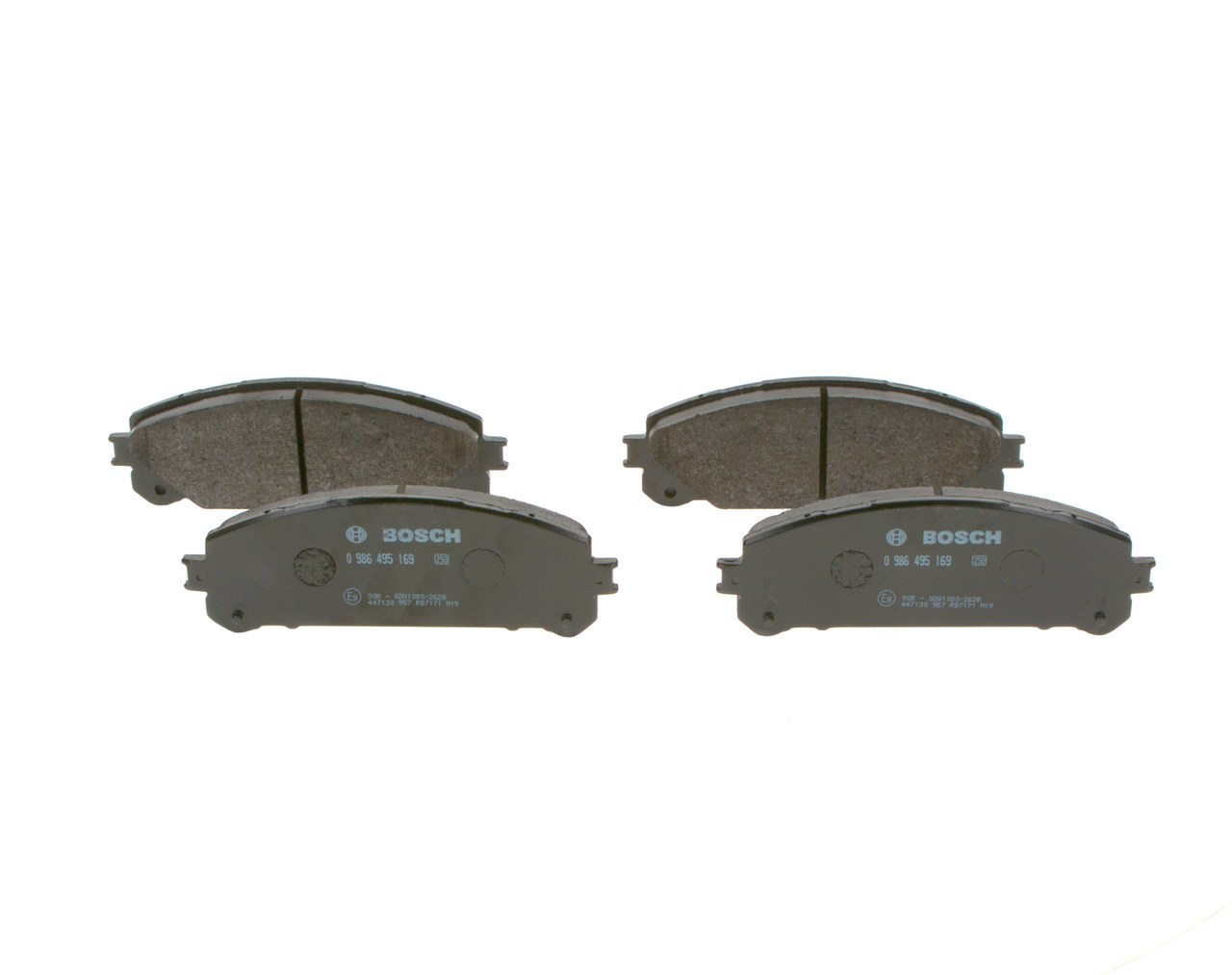 BP1568 BOSCH 0986495169 Накладки RX IV (AL20) цена предни и задни