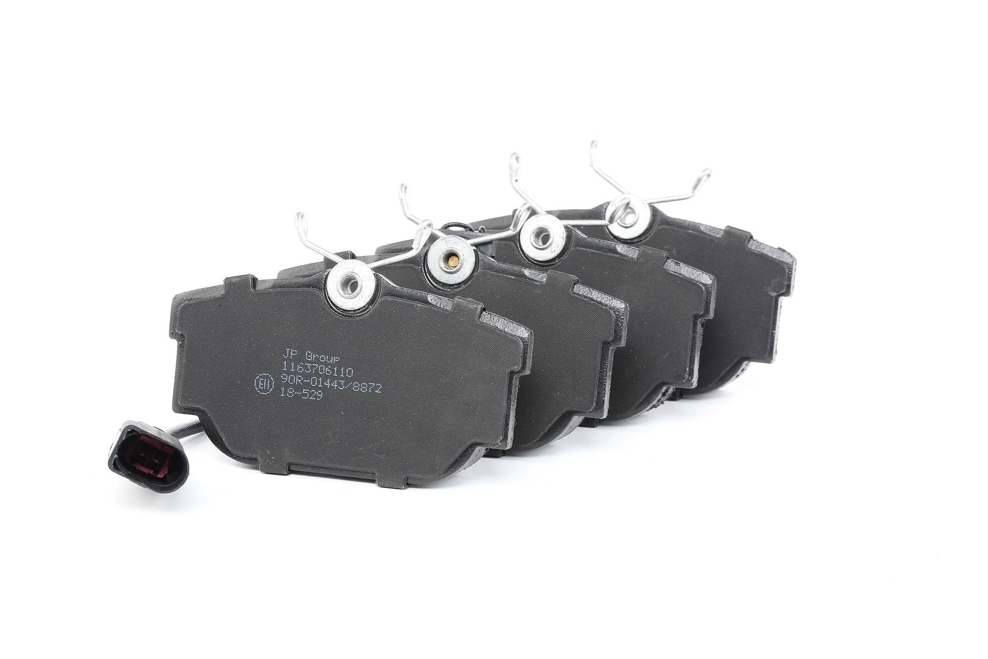 JP GROUP 1163706119 Bremsklötze VW TRANSPORTER 2.5 110 PS Benzin