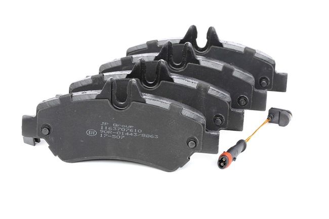 Plaquettes de frein 2E0.698.451 JP GROUP 1163707610 VOLKSWAGEN, AUDI, MERCEDES-BENZ, SEAT, SKODA