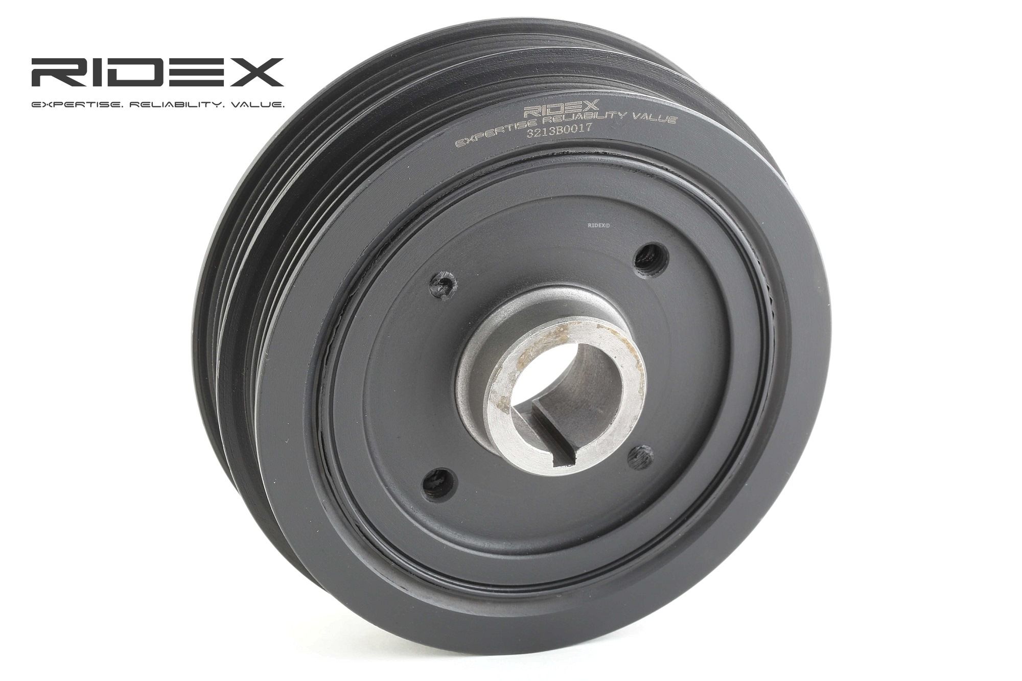 RIDEX 3213B0017 Krukas, poelie Toyota Corolla E11 Station Wagon 1.6 Aut. 107 Pk Benzine 1999