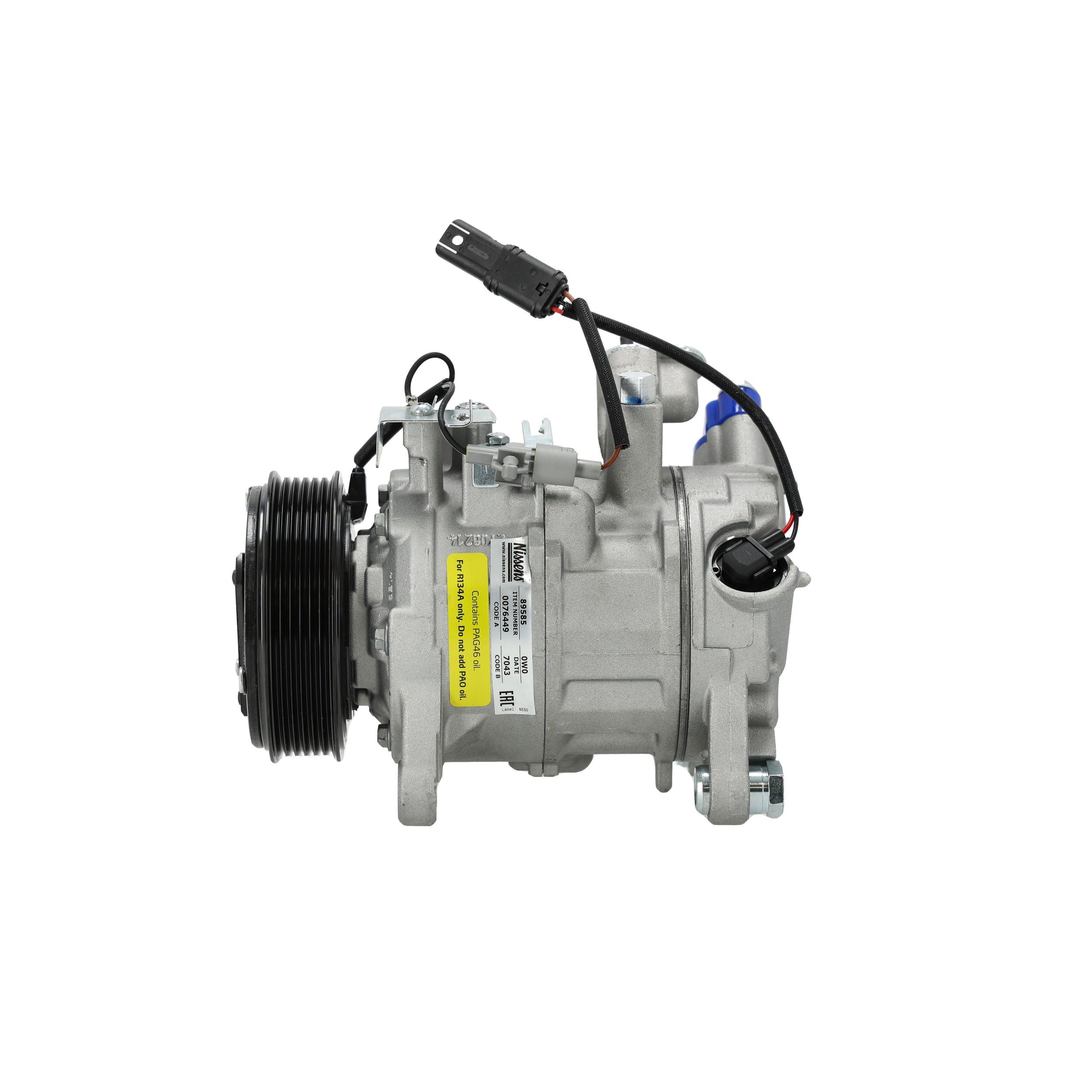 NISSENS 89585 Compressor BMW F10 528 i xDrive 245 Pk Benzine 2011