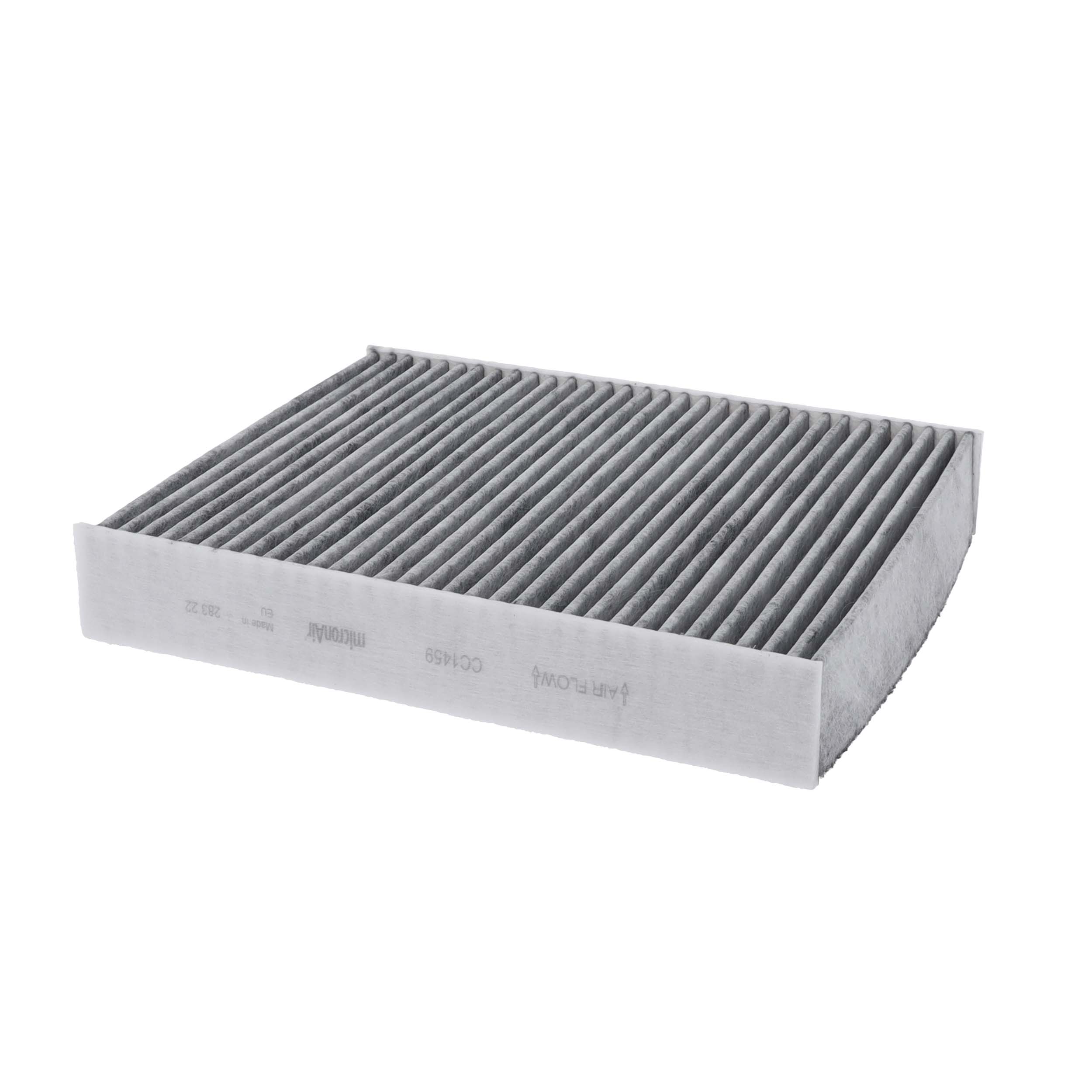 CORTECO 80004549 Kupefilter Lengde: 247mm, Bredde: 201mm, Høyde: 40mm
