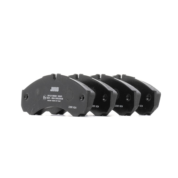 Plaquettes de frein 299 6535 JURID 2912109561 RENAULT, CITROЁN, FIAT, NISSAN, IVECO