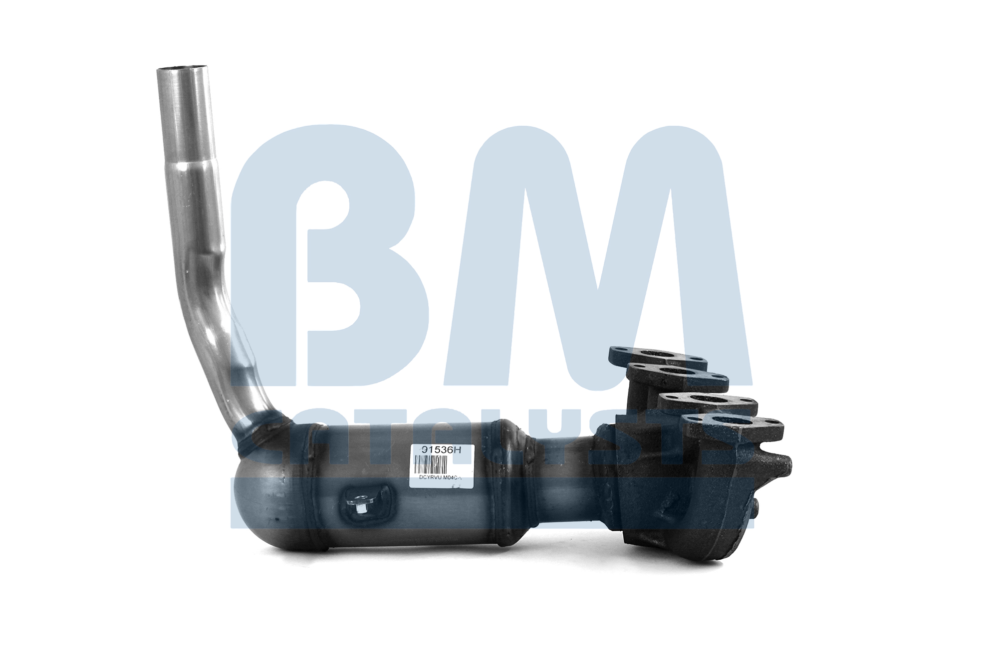 BM CATALYSTS BM91536H Katalysator für Diesel und Benzin FIAT STRADA 1.3 D Multijet 85 PS Diesel