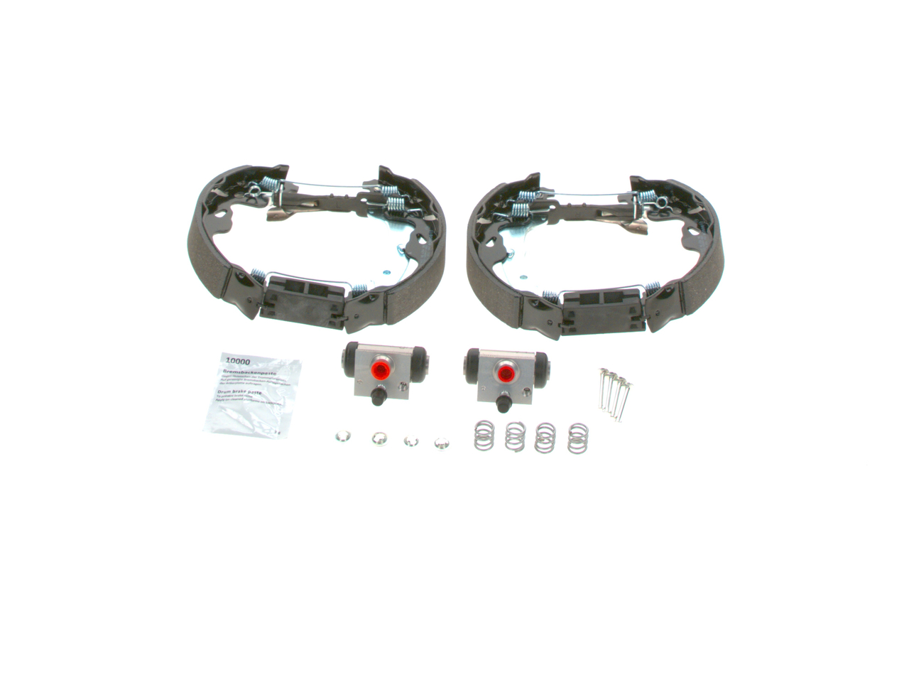 Bremsensatz, Trommelbremse 1612440180 BOSCH 0204114689 PEUGEOT, TOYOTA, CITROЁN, DS, PIAGGIO