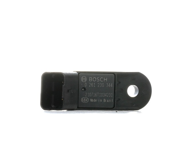 BOSCH 0 261 230 344 Inlaatspruitstuk druksensor CITROËN Jumpy II Flatbed Vrachtwagen/Chassis 2.0 HDI (X_AHY) 98 Pk Diesel AHY (DW10CE)