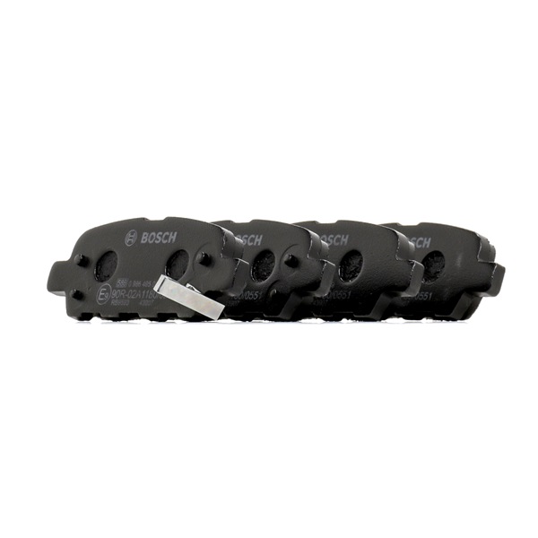 Bremsbeläge 0 986 495 089 BOSCH 44060EG00J RENAULT, NISSAN, SUZUKI, INFINITI