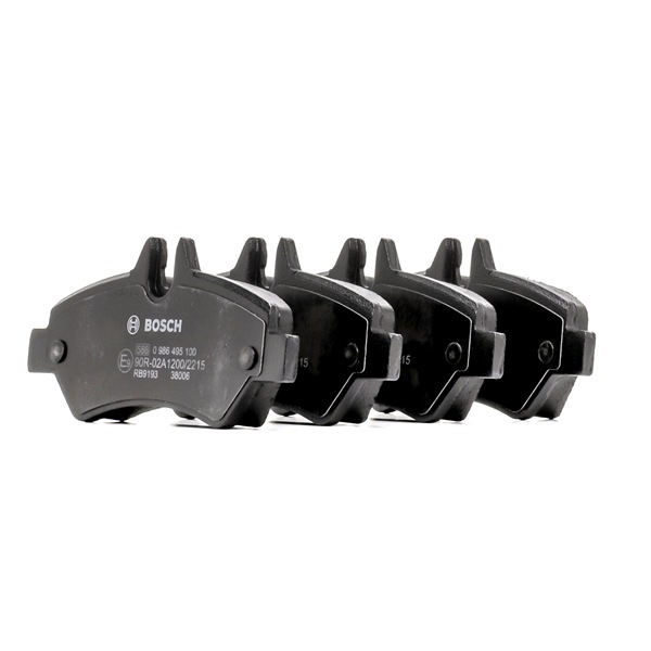 Plaquettes de frein 2E0698451 BOSCH 0986495100 VOLKSWAGEN, AUDI, MERCEDES-BENZ, SEAT, SKODA