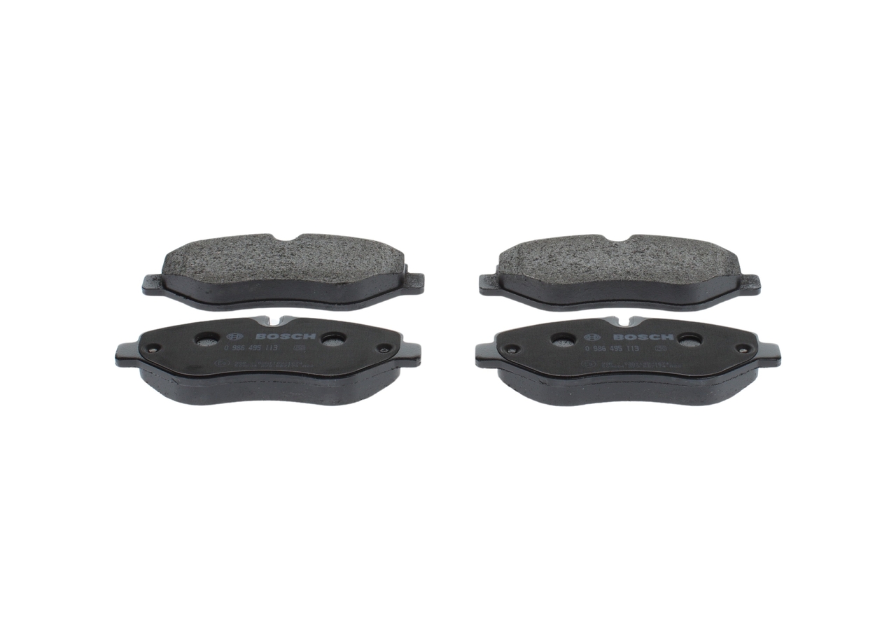 Τακάκια φρένων 2E0-698-151 BOSCH 0986495113 MERCEDES-BENZ, VW, AUDI, SEAT, SKODA