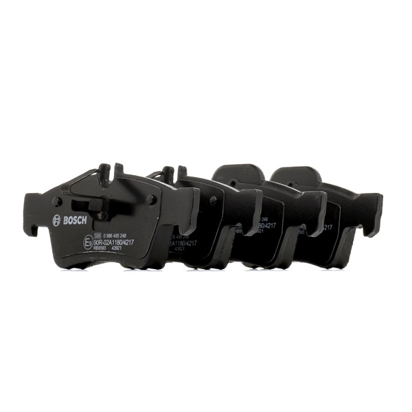 Bremsbeläge 0 986 495 248 BOSCH 0044204420 MERCEDES-BENZ, SMART
