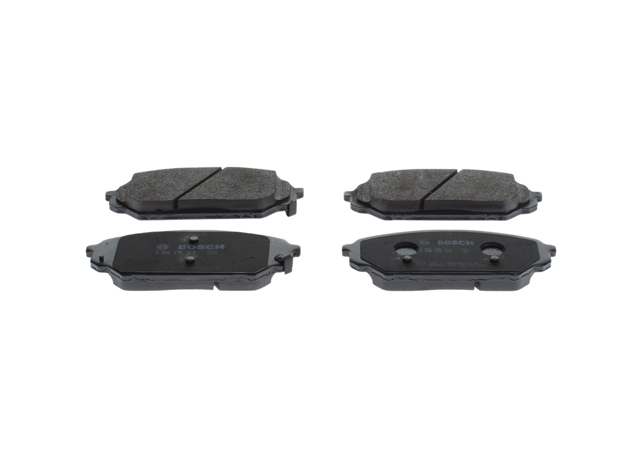 BP1599 BOSCH 581013JA50 Plaquettes de frein