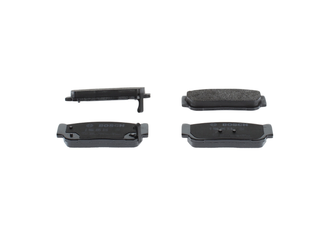 Комплект спирачно феродо, дискови спирачки 48413-09-1A1 BOSCH 0986495315 HYUNDAI, CITROЁN, KIA, SSANGYONG
