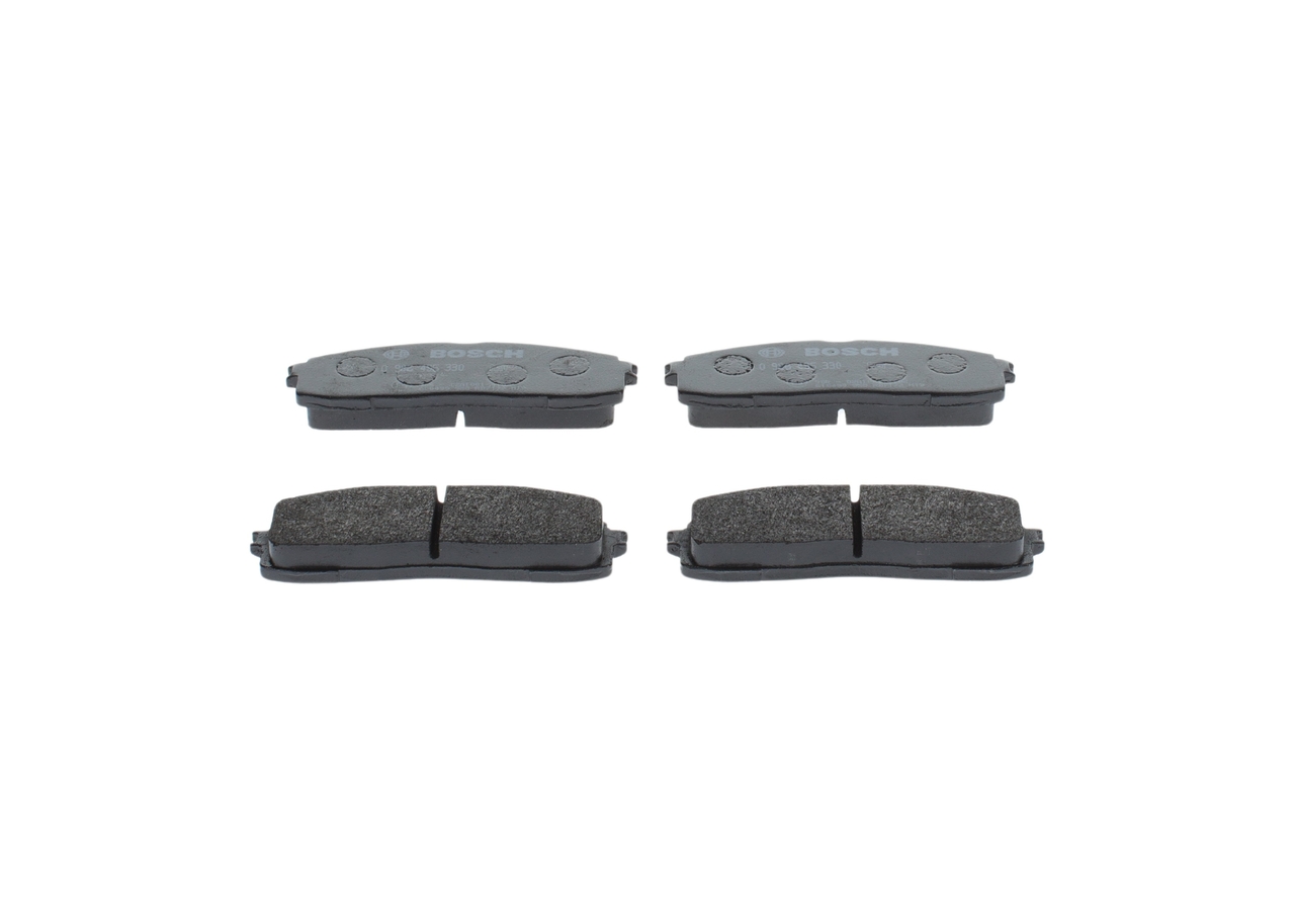 Bremsbeläge 04466 22 110 BOSCH 0986495330 TOYOTA, SUZUKI, LEXUS, WIESMANN