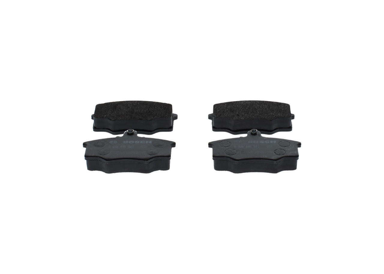 Bremsbeläge 0 986 495 340 BOSCH 431698151H VW, AUDI, SKODA, SEAT, VOLVO