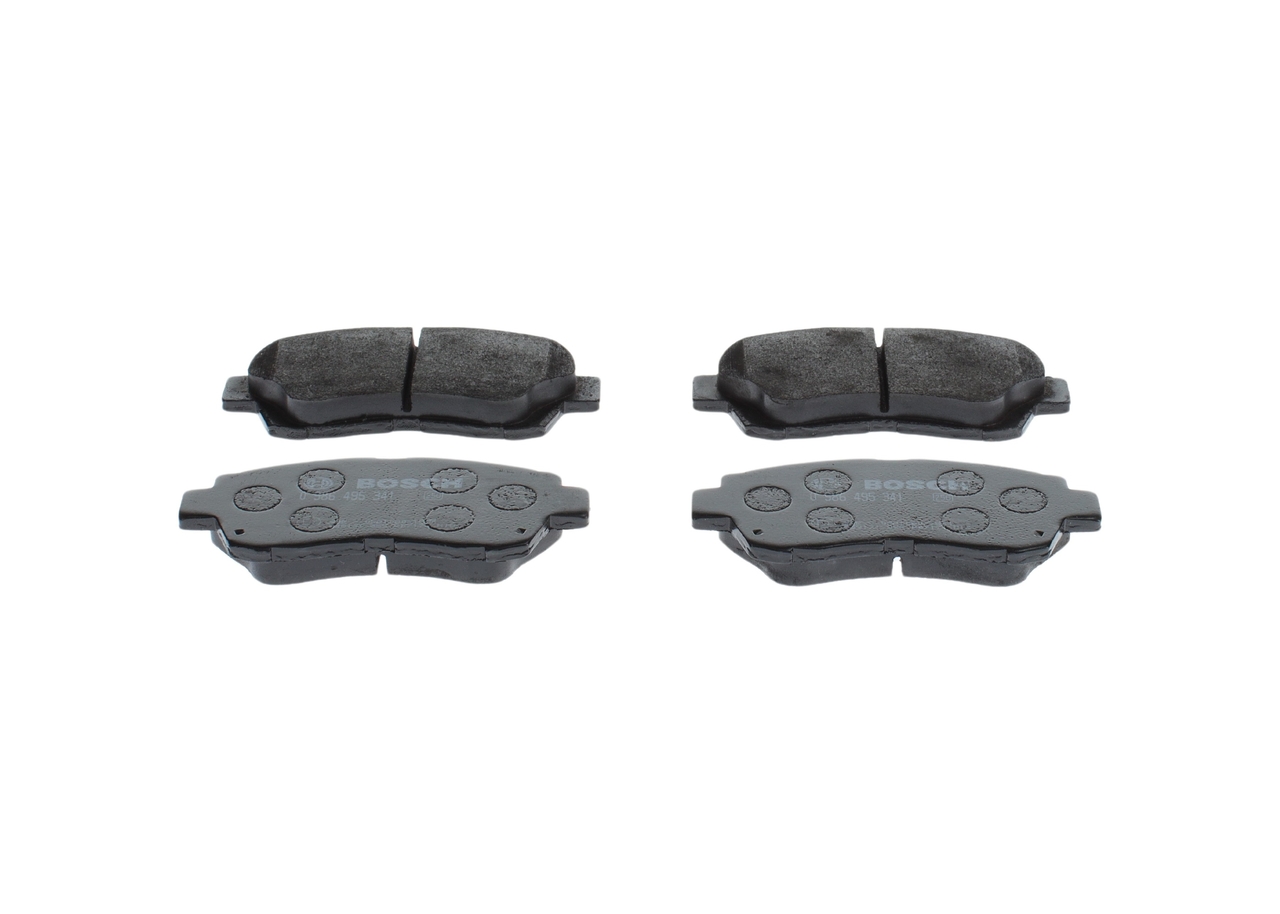 Bremsbeläge 0 986 495 341 BOSCH 044912B060 AUDI, TOYOTA, SUZUKI, LEXUS, SATURN