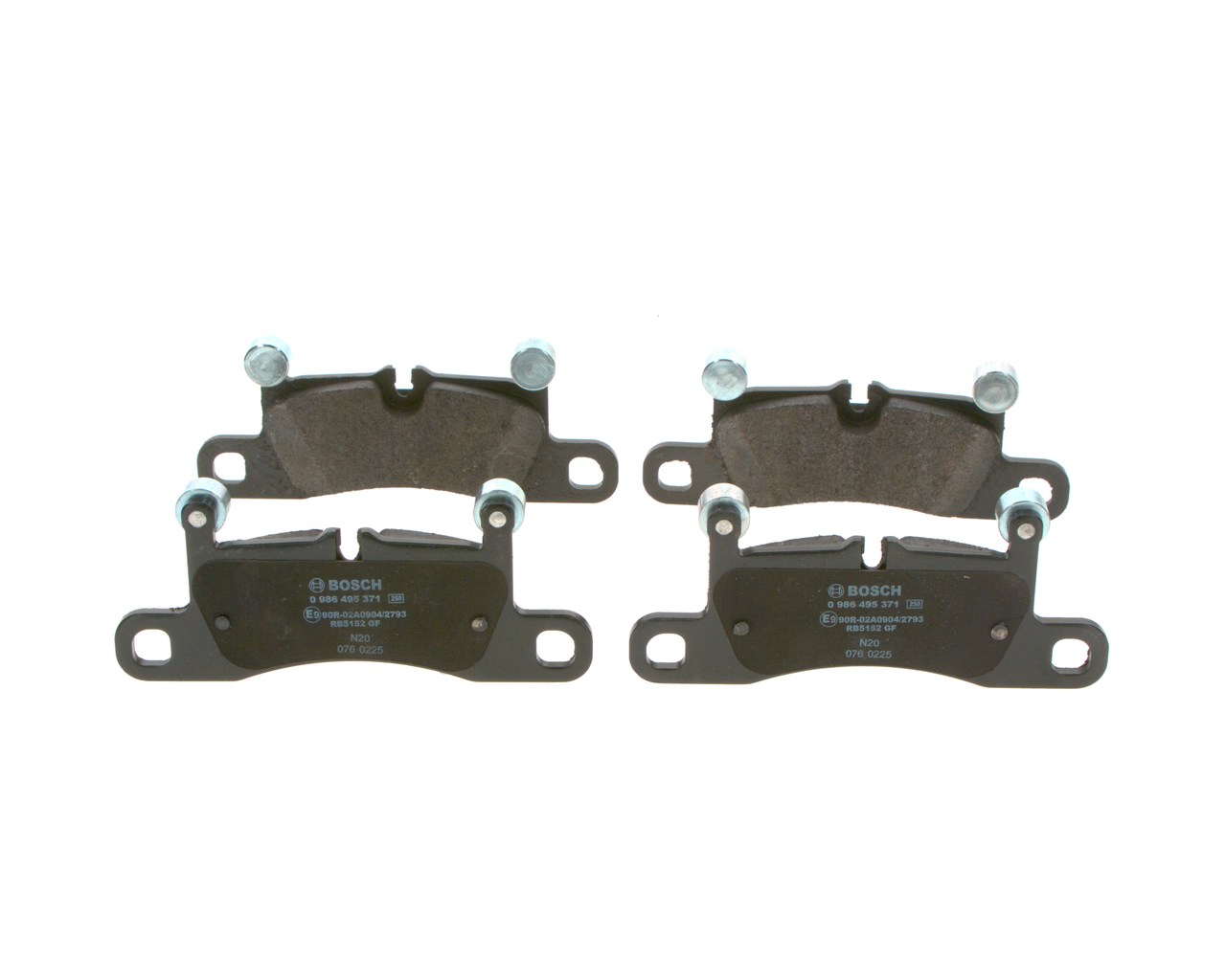 Bremsbeläge 0 986 495 371 BOSCH 7P6698451C VW, AUDI, SKODA, SEAT, PORSCHE