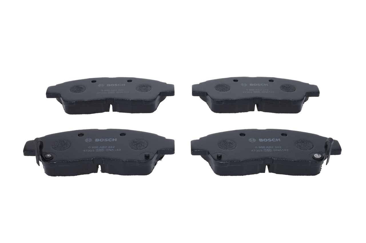 Bremsbeläge 0 986 AB2 242 BOSCH 0446533021 TOYOTA, CITROЁN, LEXUS, DAIHATSU, SATURN