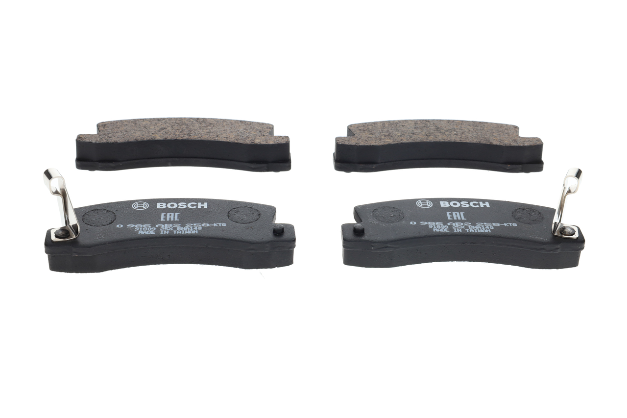 Σετ τακάκια, δισκόφρενα BOSCH 0 986 AB2 258
