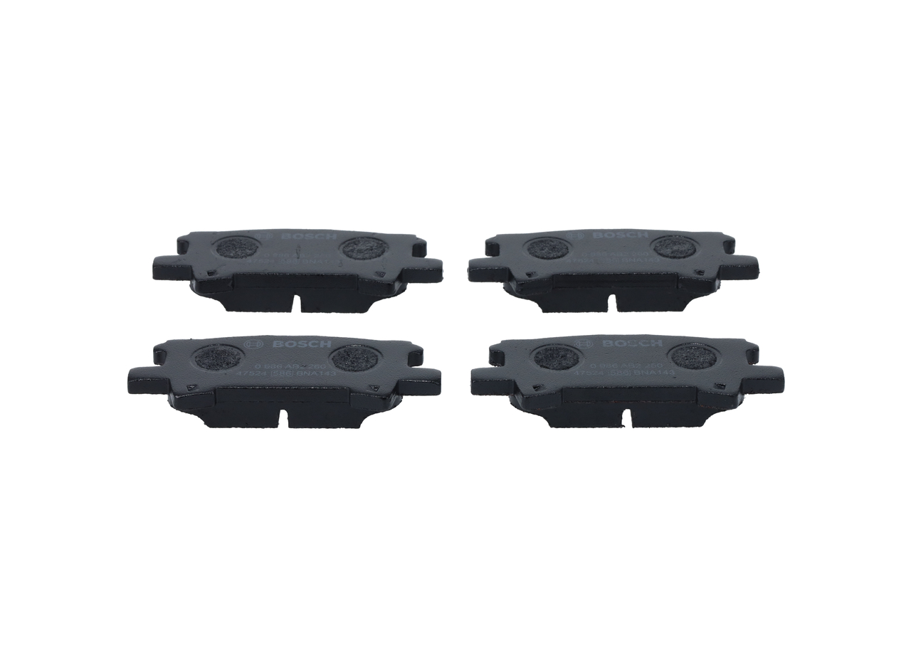 Τακάκια δισκόφρενων BOSCH 0 986 AB2 260