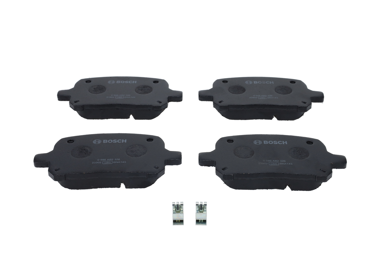 Bremsbeläge 0 986 AB2 326 BOSCH 0446548060 TOYOTA, LEXUS, SATURN, WIESMANN