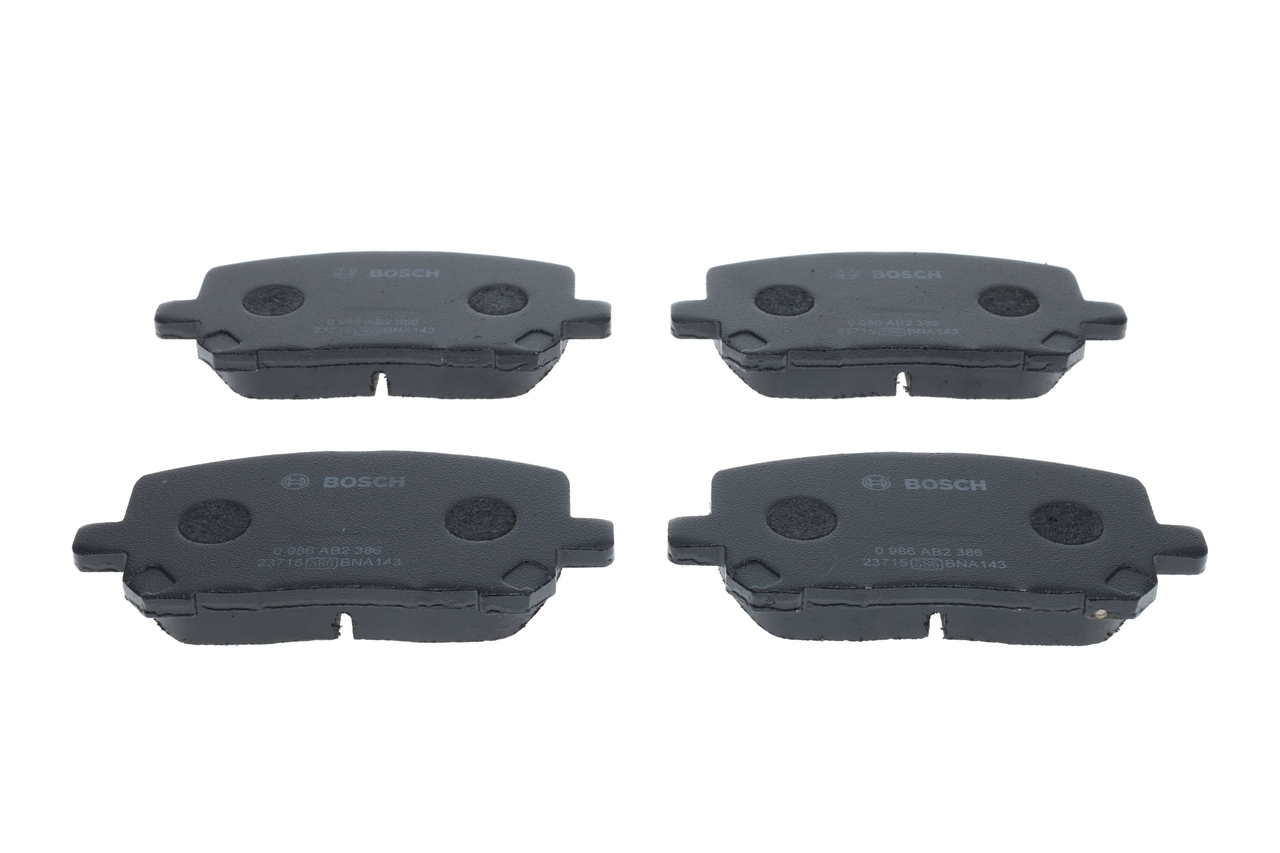 Plaquettes de frein 0446544050 BOSCH 0986AB2386 TOYOTA, LEXUS, DAIHATSU, SATURN, WIESMANN