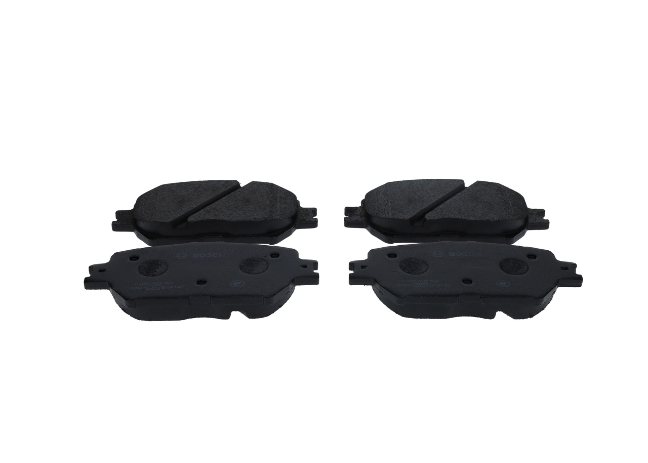 Bremsbeläge 0 986 AB2 389 BOSCH 0446530340 OPEL, TOYOTA, LEXUS, SATURN, WIESMANN