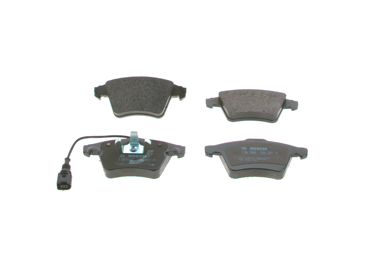 Bremsbeläge 7L6 698 151 F BOSCH 0986TB2864 VW, AUDI, SKODA, SEAT
