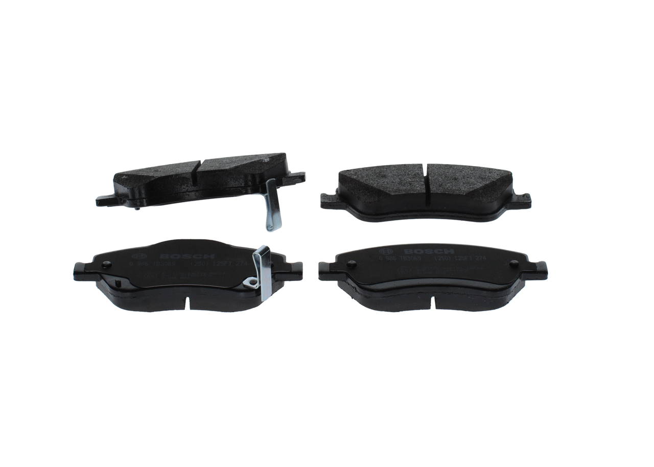 Plaquettes de frein 04465 02 160 BOSCH 0986TB3069 TOYOTA, SATURN, WIESMANN