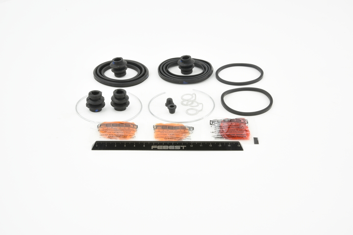 Repair Kit, brake caliper 47730 47020 FEBEST 0175-NZE120F TOYOTA, ISUZU, GMC, WIESMANN